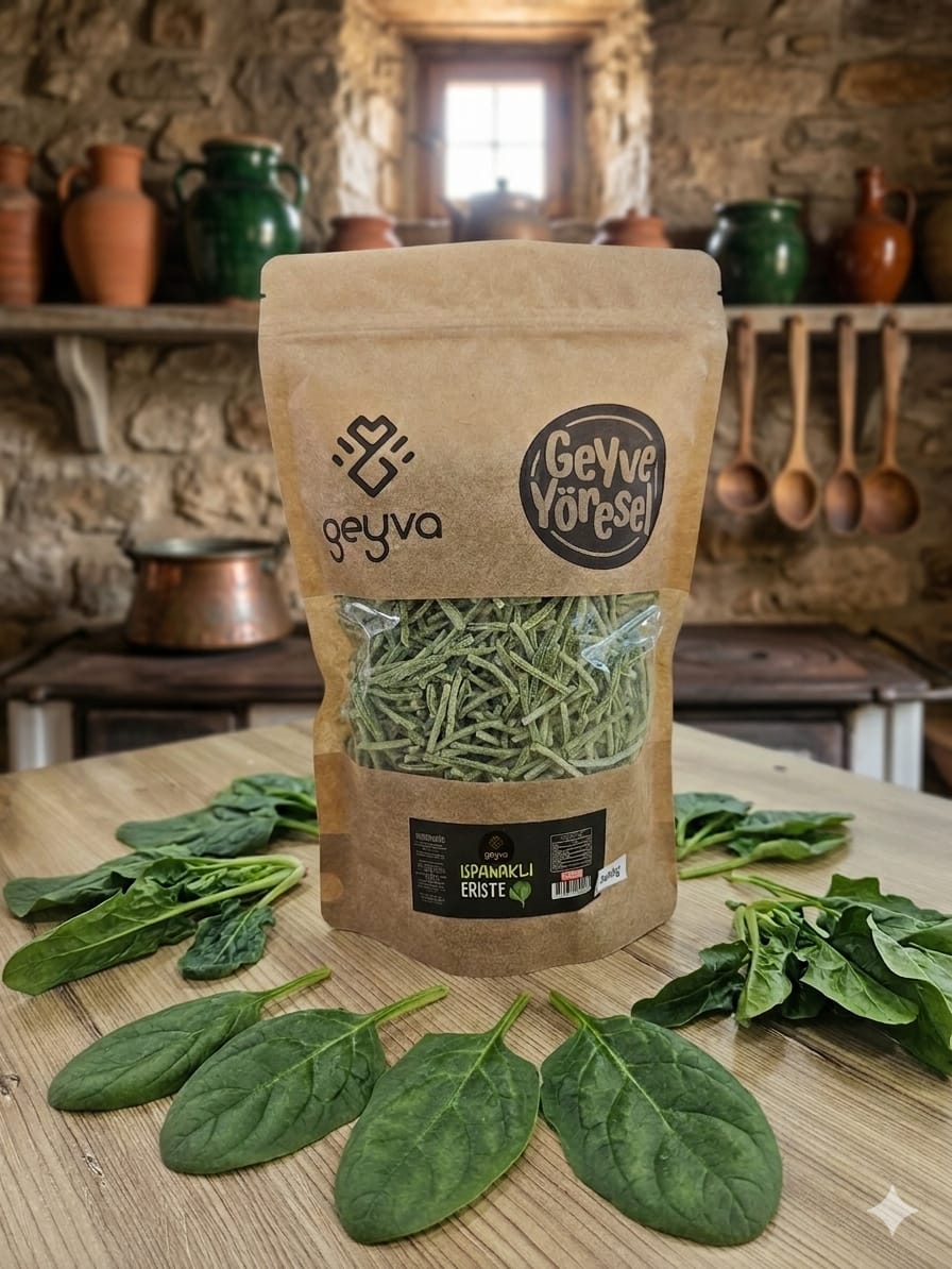 Ispanaklı Erişte 500g