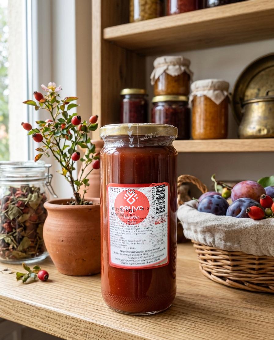 Kuşburnu Marmelatı 550 gr